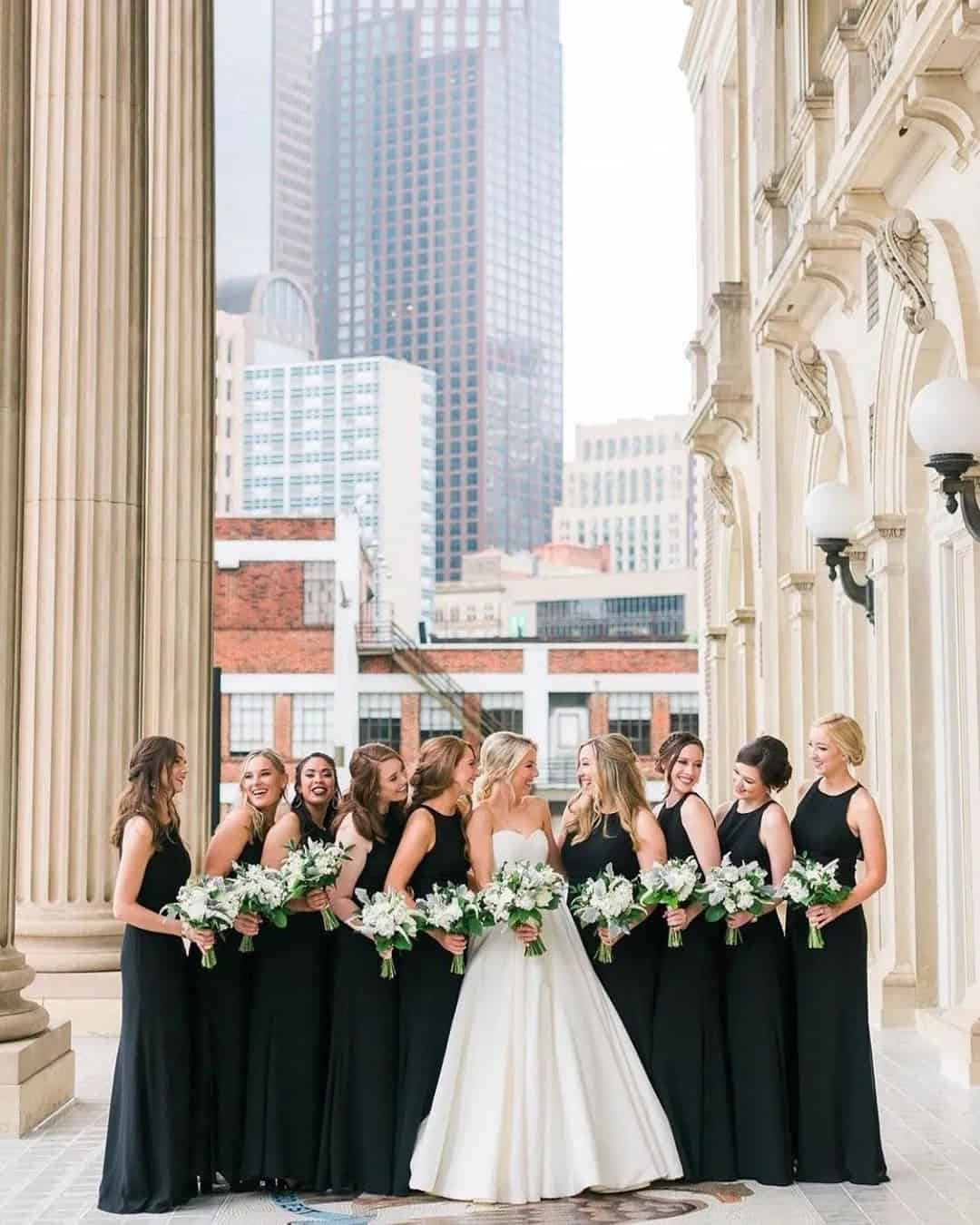 Can You Wear Black to a Wedding Reception as a Bridesmaid