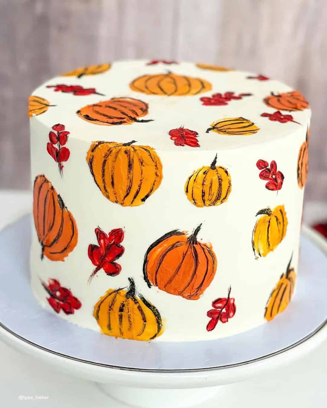 Cake Ideas With Pumpkins