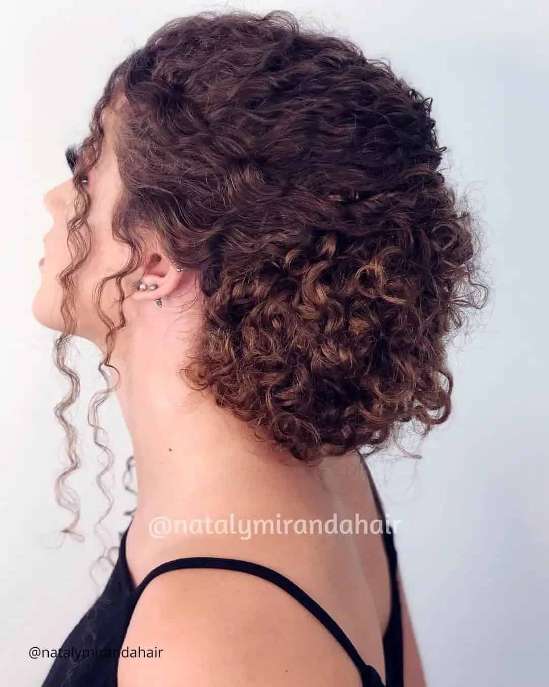 Classic Wedding Updos For Natural Hair