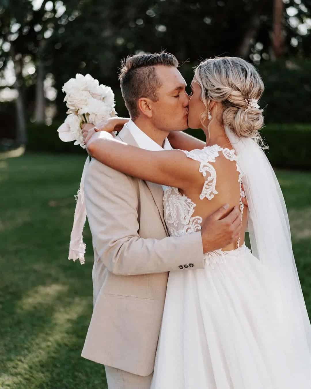 Wedding Hairstyles Bun With Veil