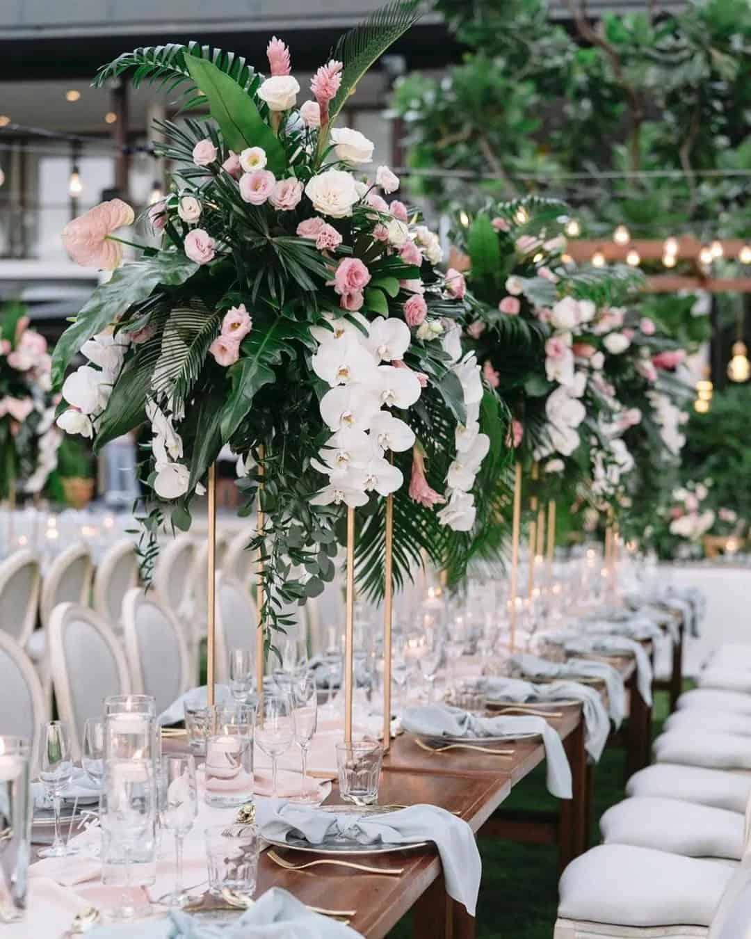 Centerpieces For Park Wedding