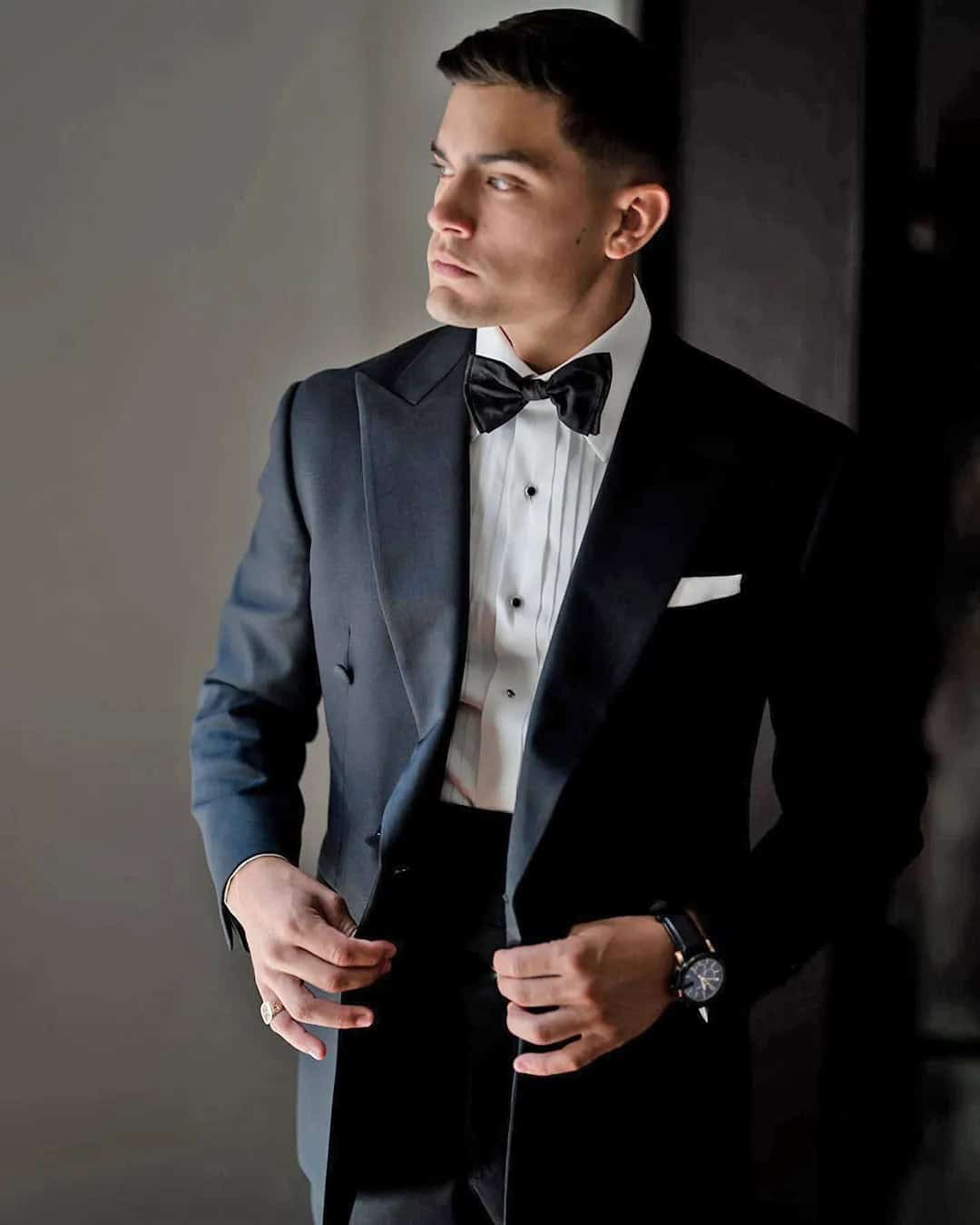 Black And White Wedding Suits