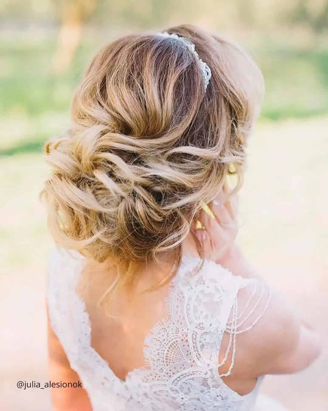 Updo Hairstyles For Beach Wedding