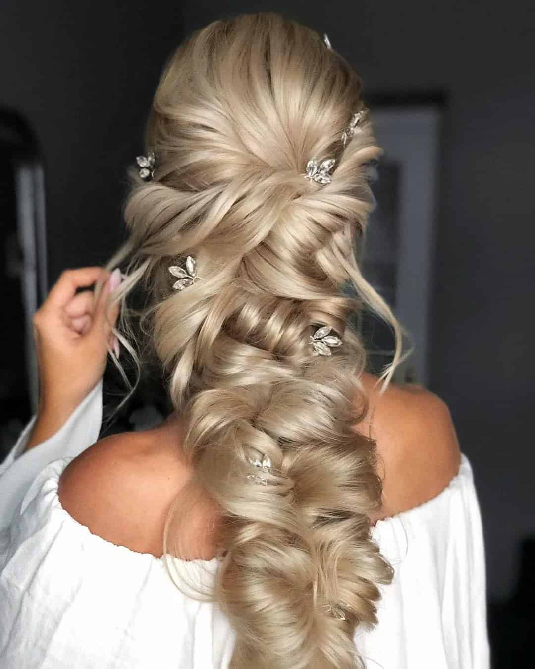 Chic Bohemian Wedding Braid