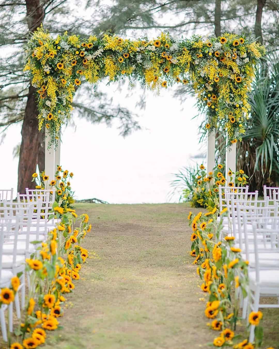 Wedding Ceremony Décor For Summer