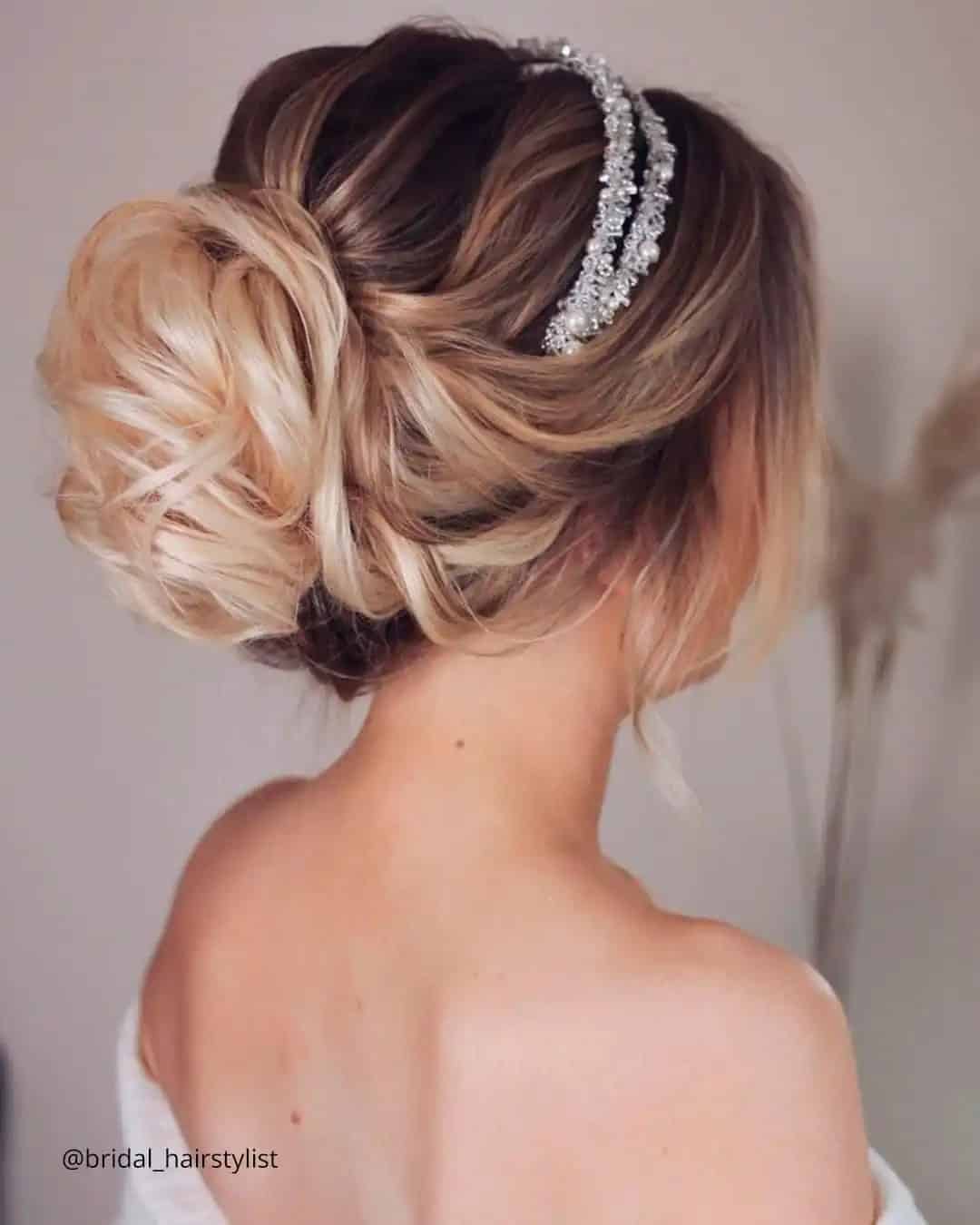 Wedding Updos With Headbands