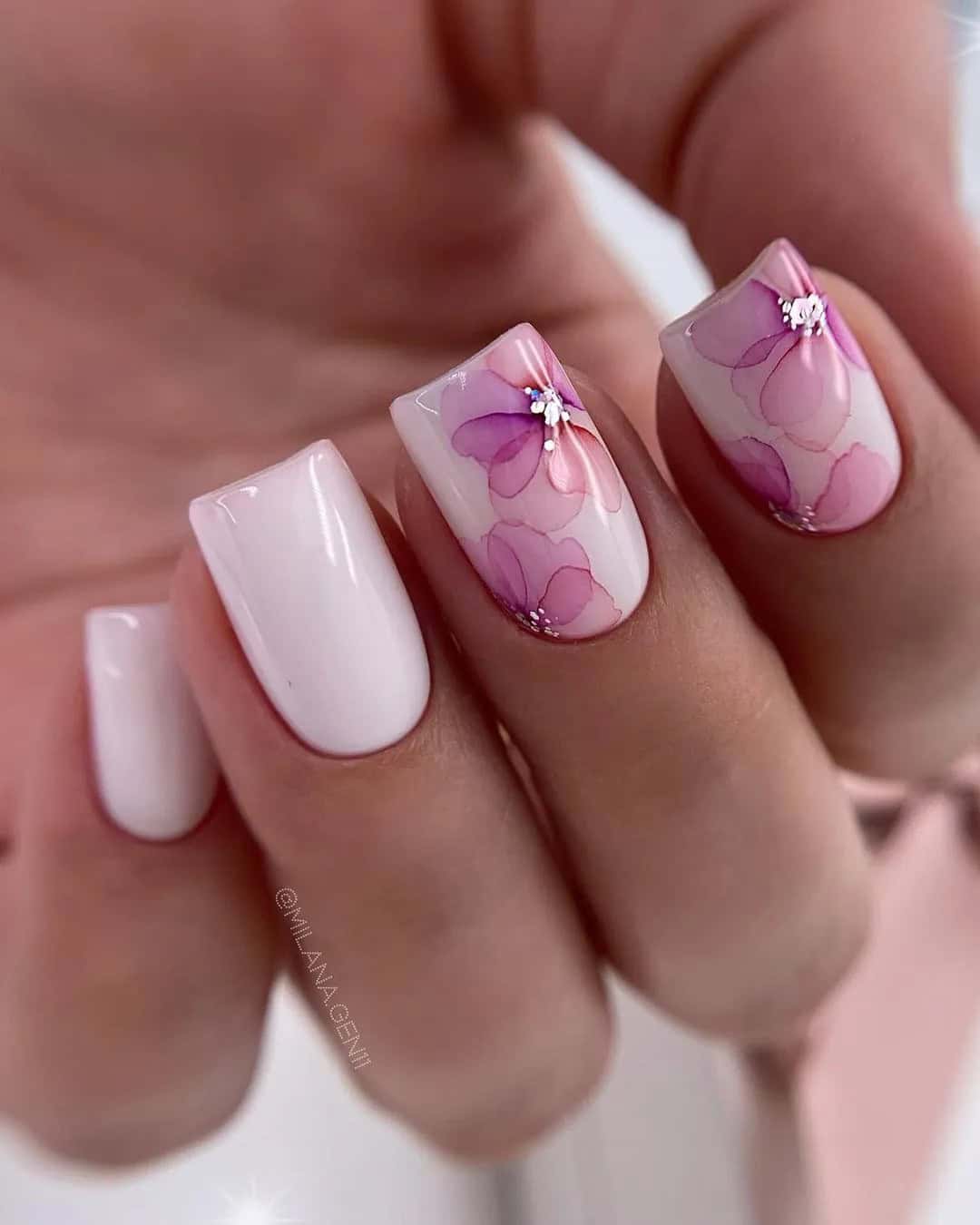 Nails With Hand-Drawn Details