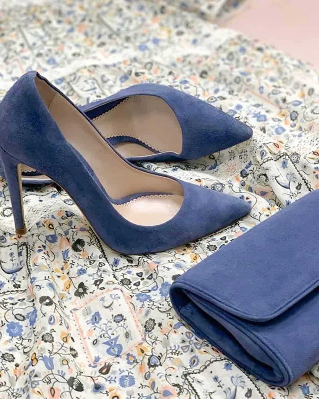 Blue Shoes for Bridesmaids