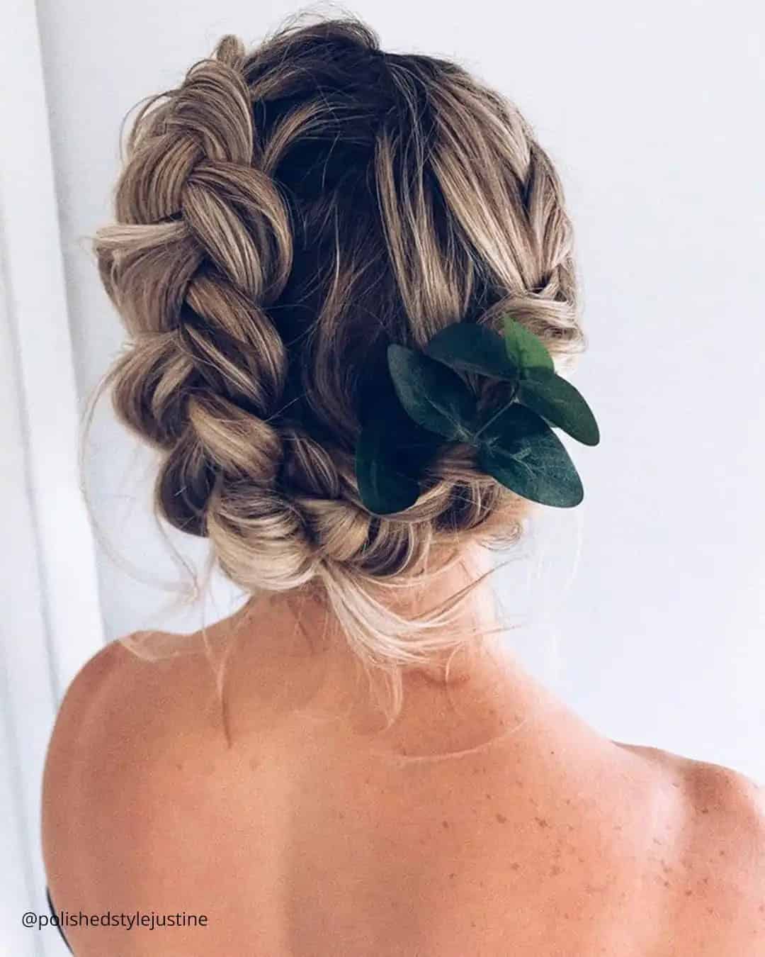 Braided Wedding Bob Style