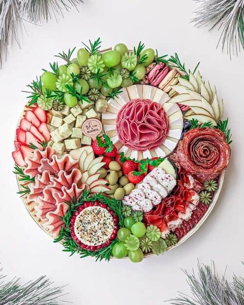 Holiday charcuterie board