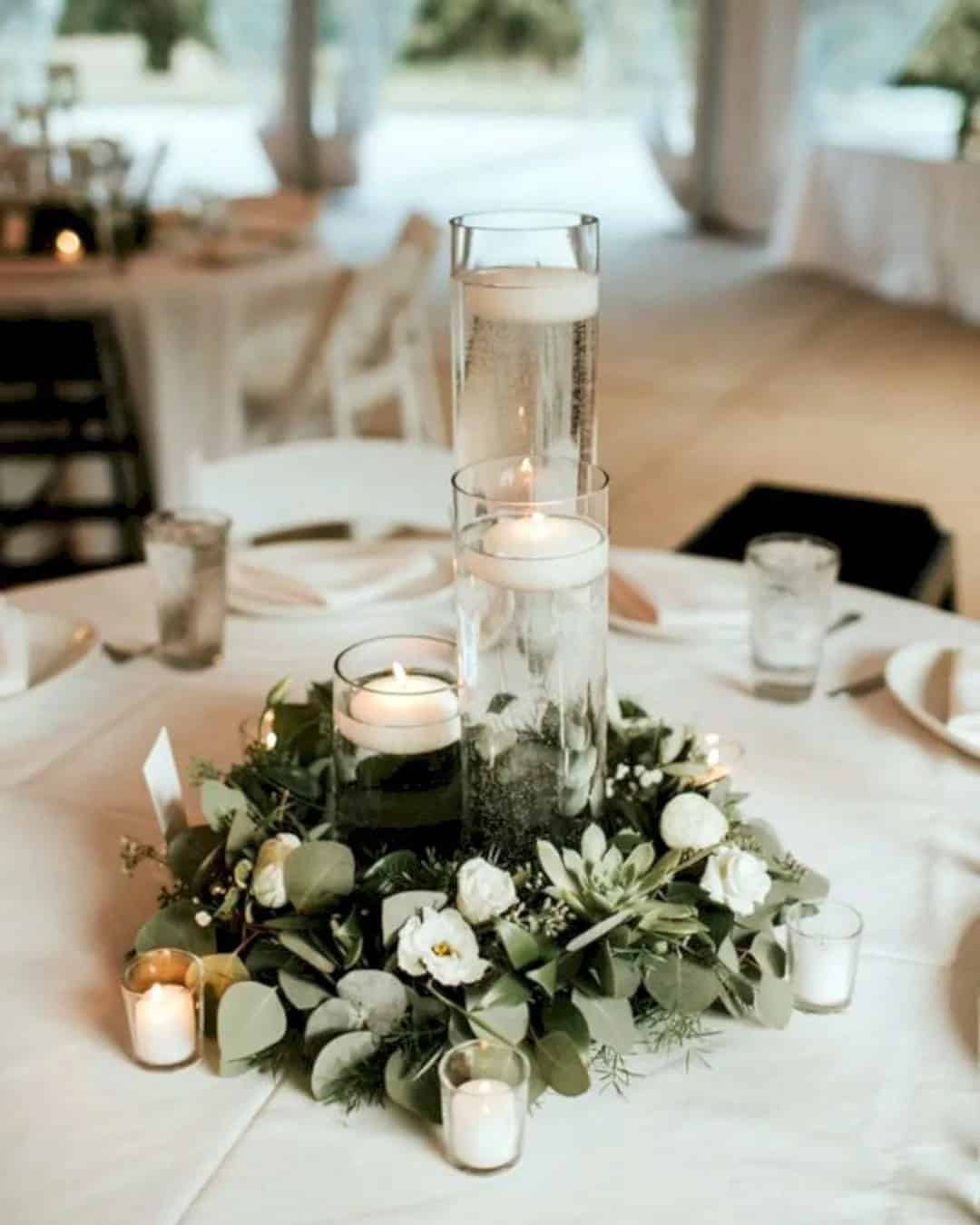 Greenery Wedding Decor Ideas For Centerpieces