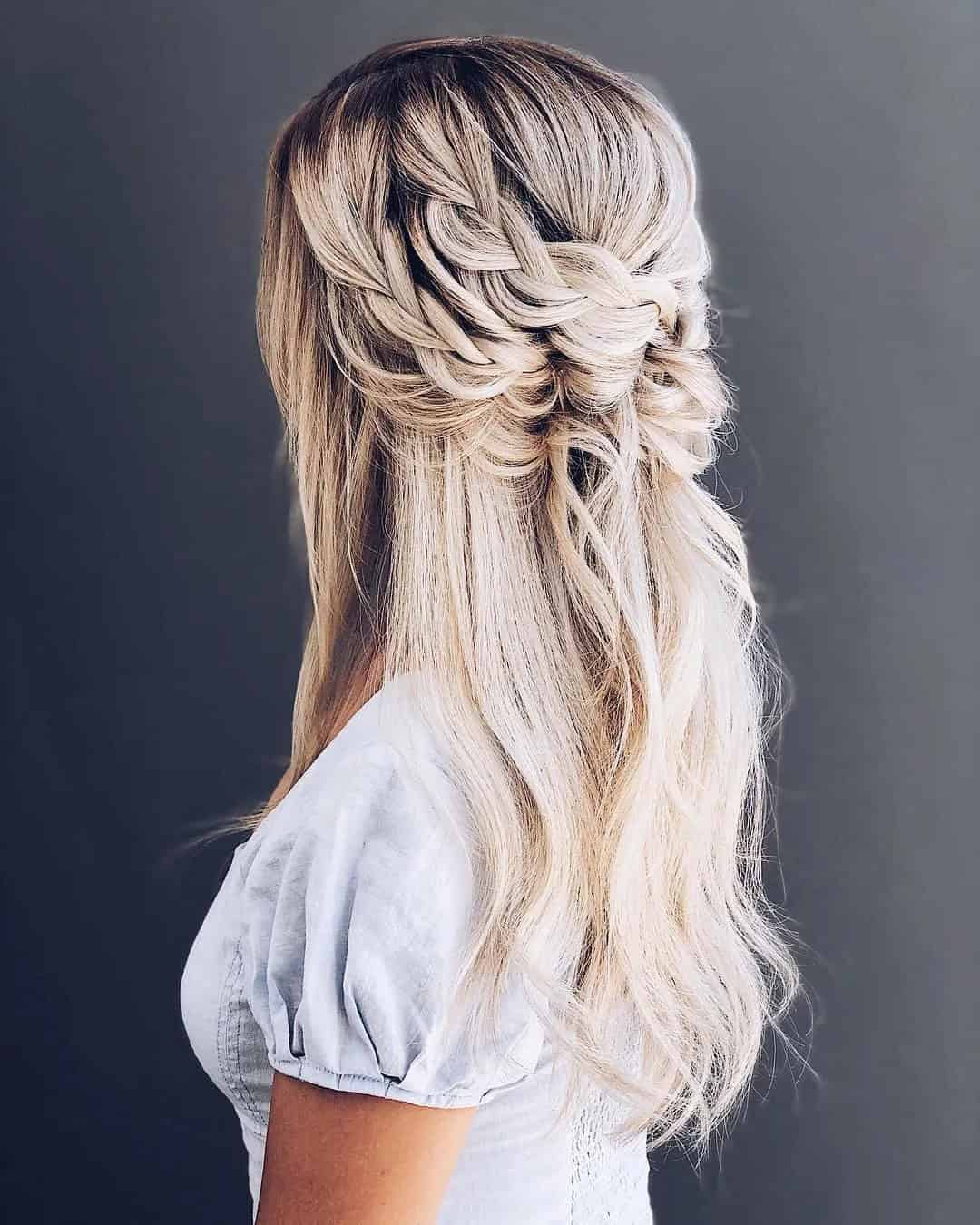 Boho Braided Wedding Hairstyles