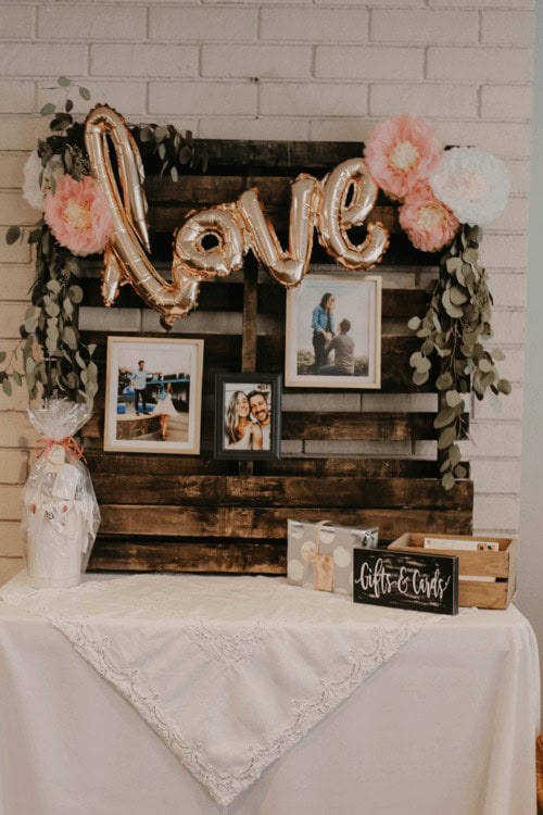 At-home bridal showers