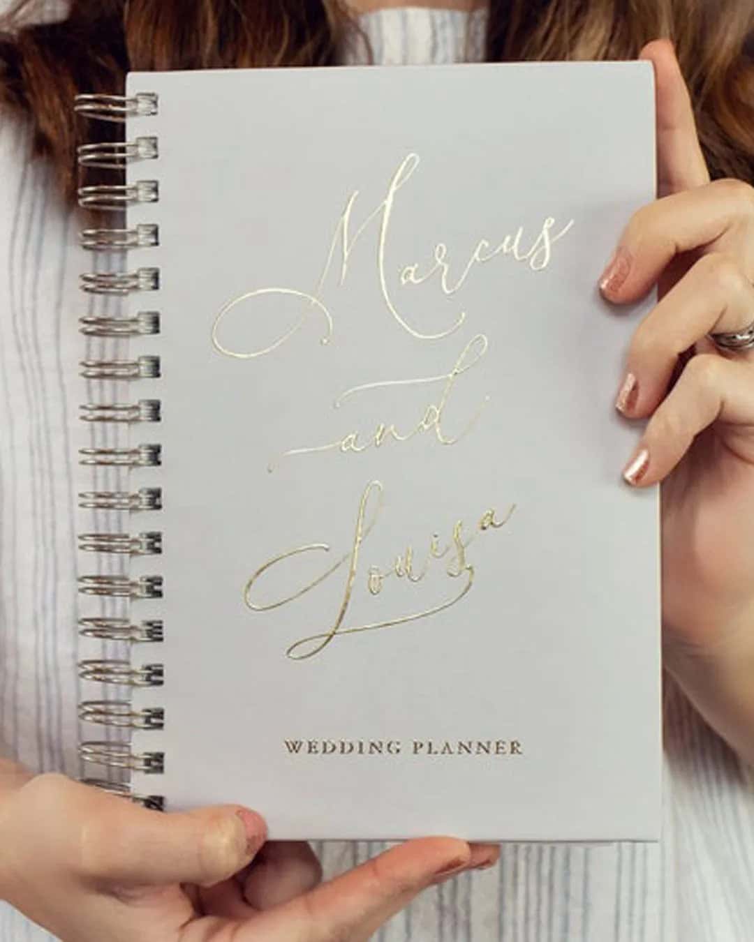 Customized Wedding Planner Book By PaperPeachShop