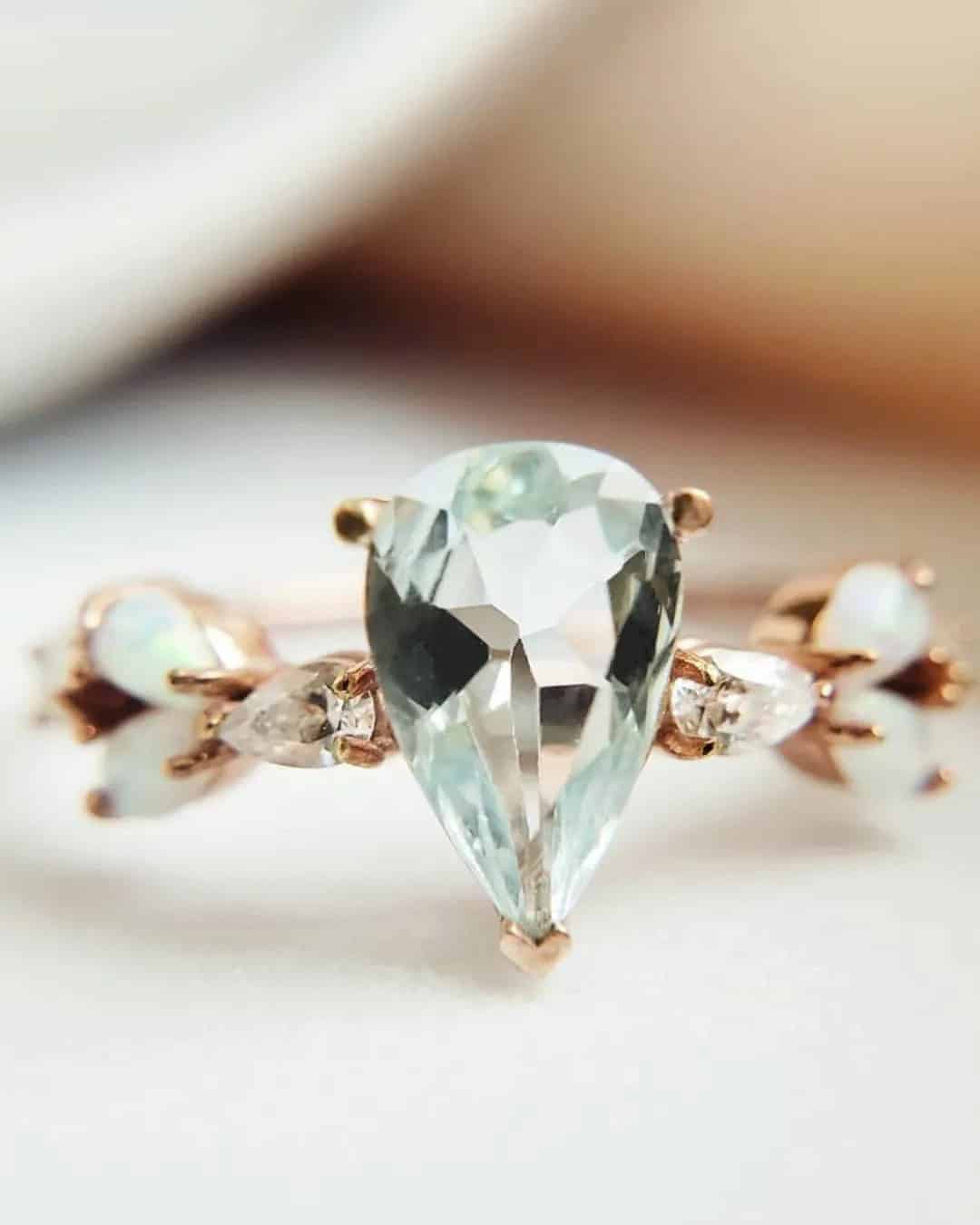 Antique Style Engagement Rings