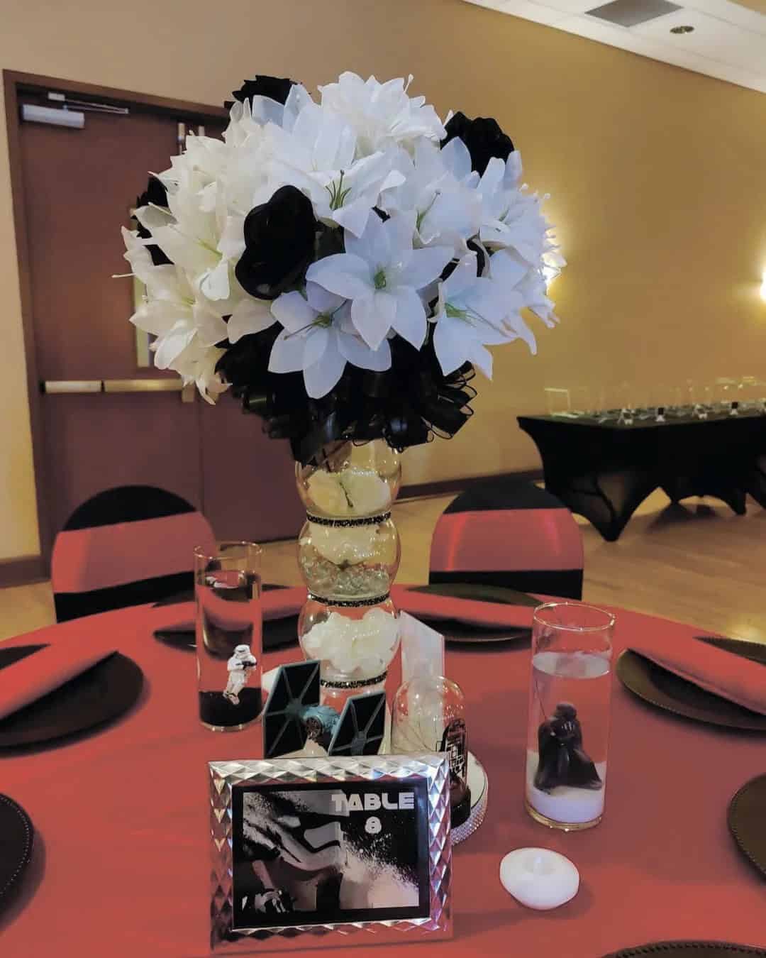 Star Wars Wedding Table Decorations