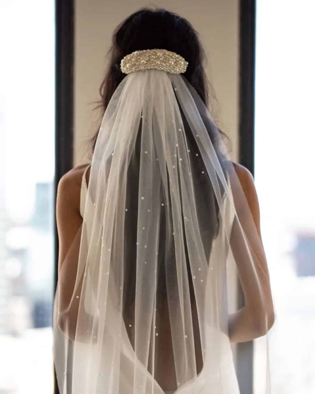 Wedding Hairstyles With Veil And Headpiece