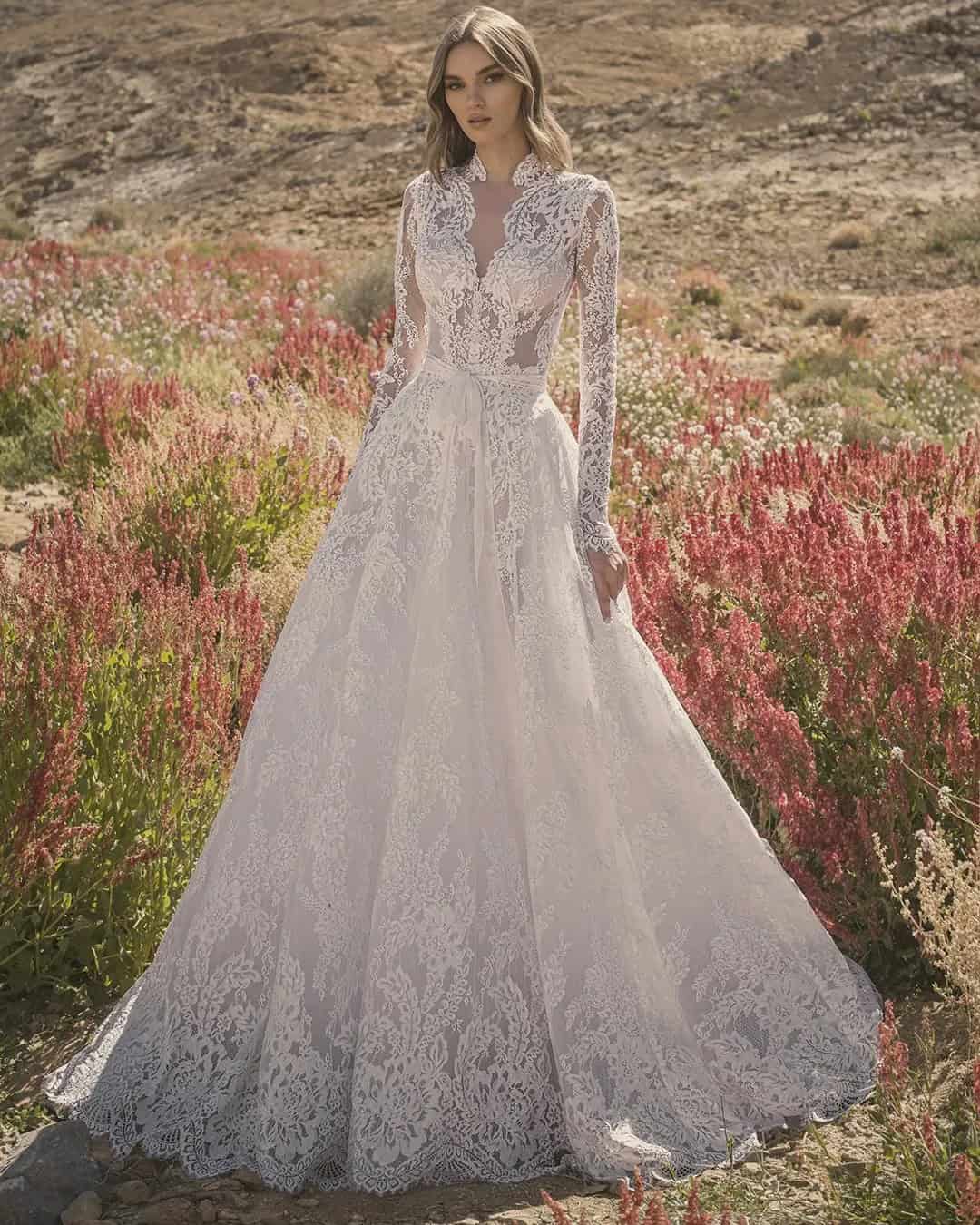 Long Sleeve Wedding Gowns