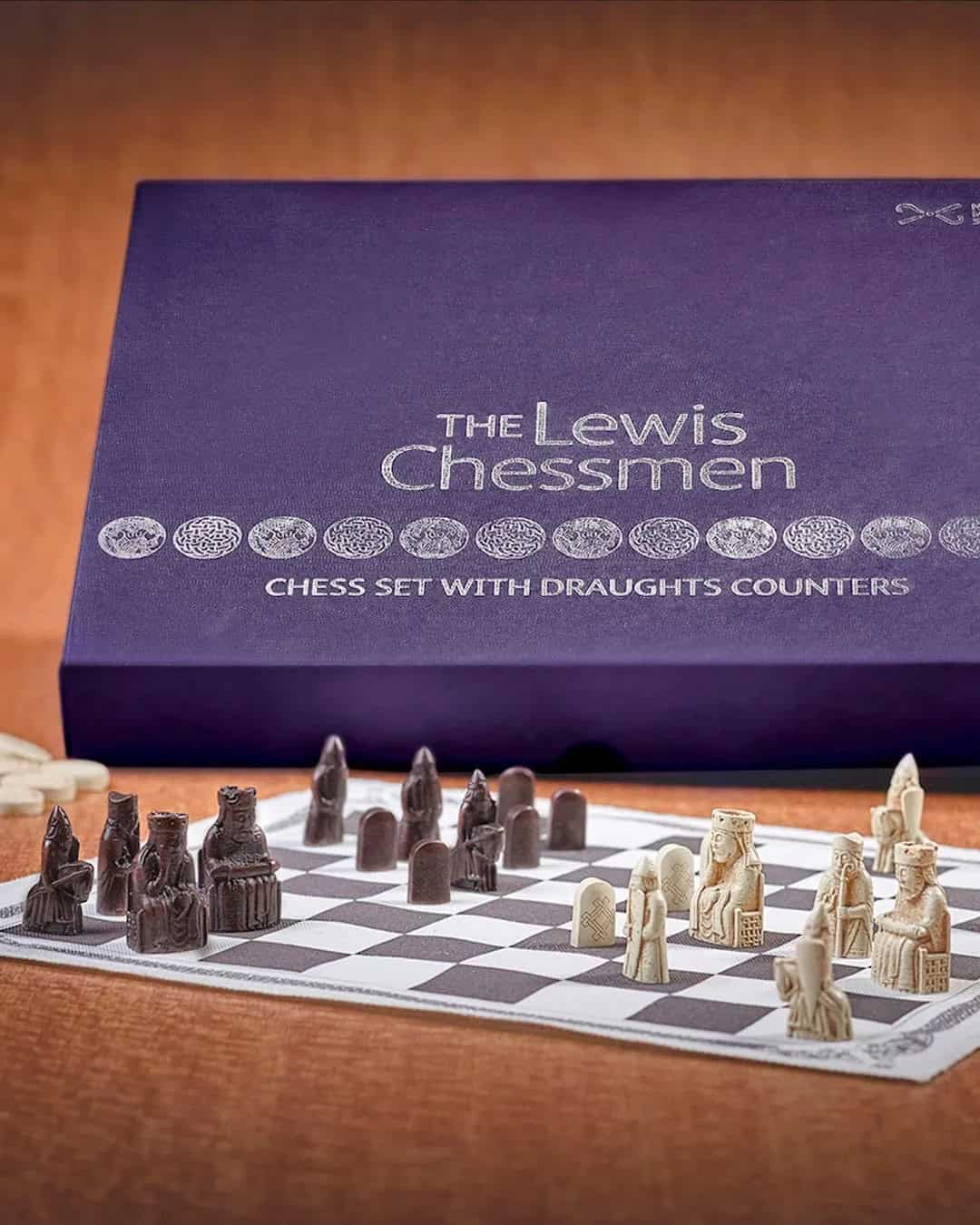 A Luxe chess set