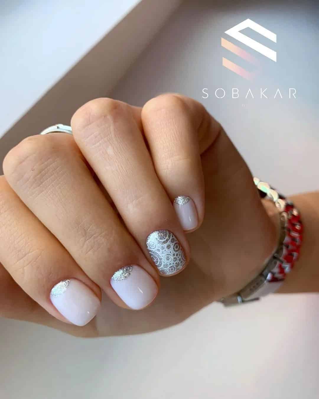 Natural Bridal Nude Nails