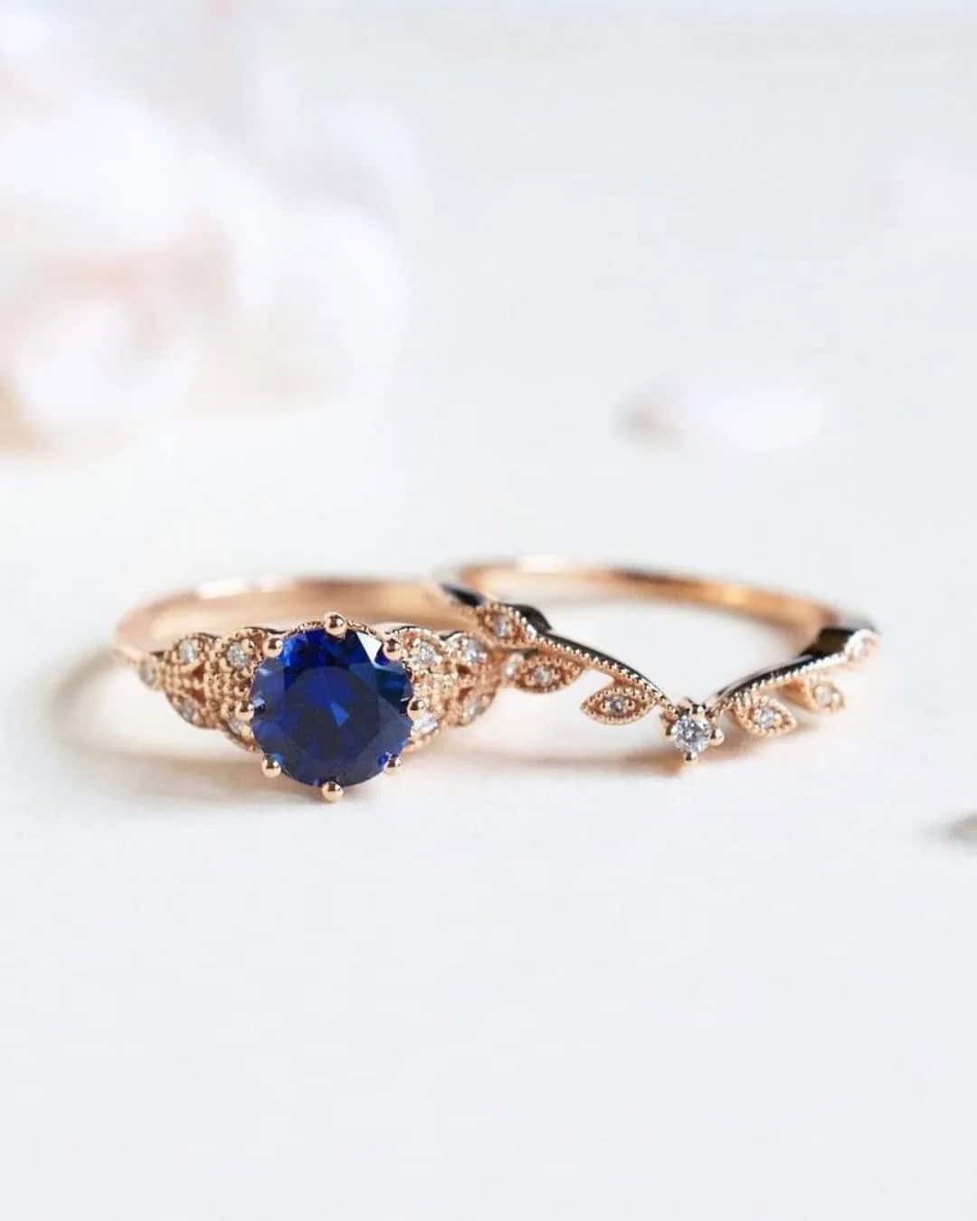 Stylish Rings With Fantastic Sapphires