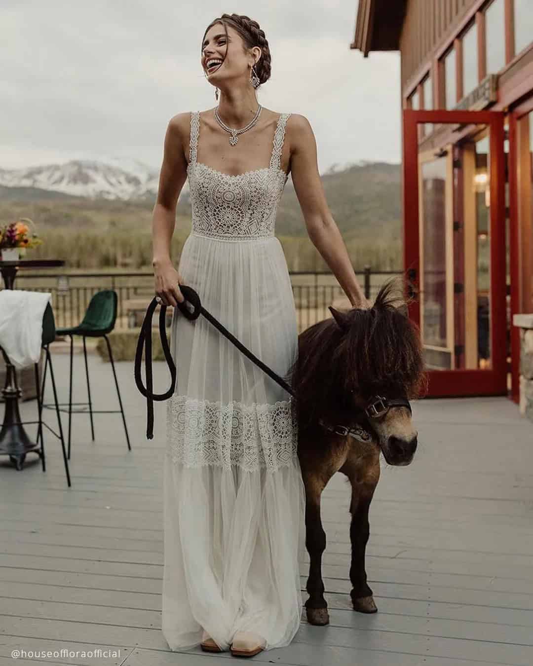 Western Boho Wedding Dresses