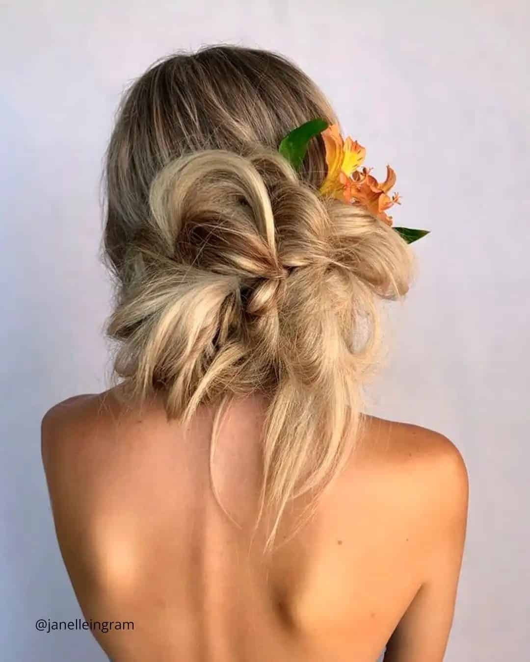 Updo Hairstyles For Beach Wedding