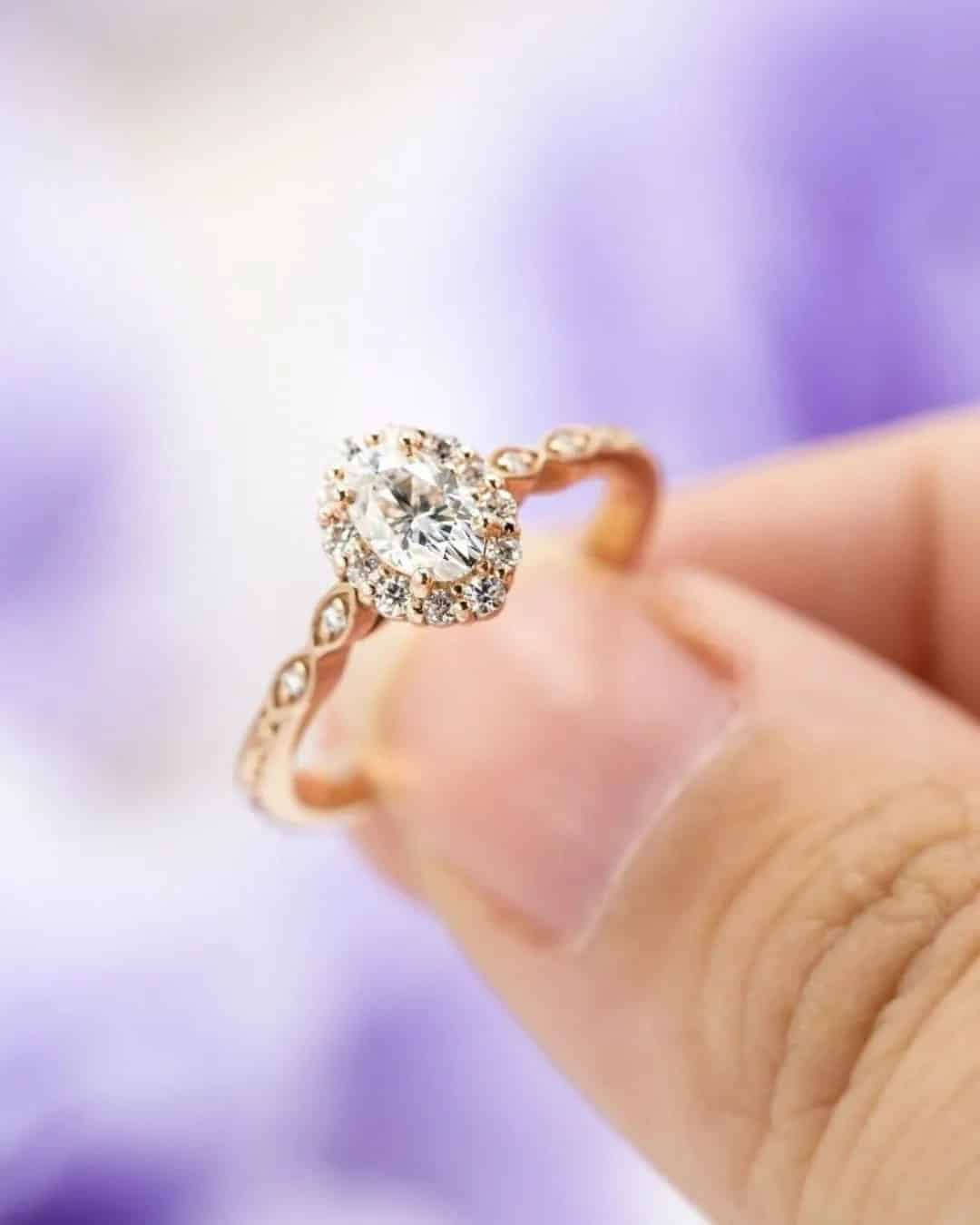 Simple Engagement Rings