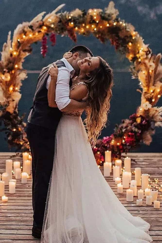 Wedding Arch With Lights