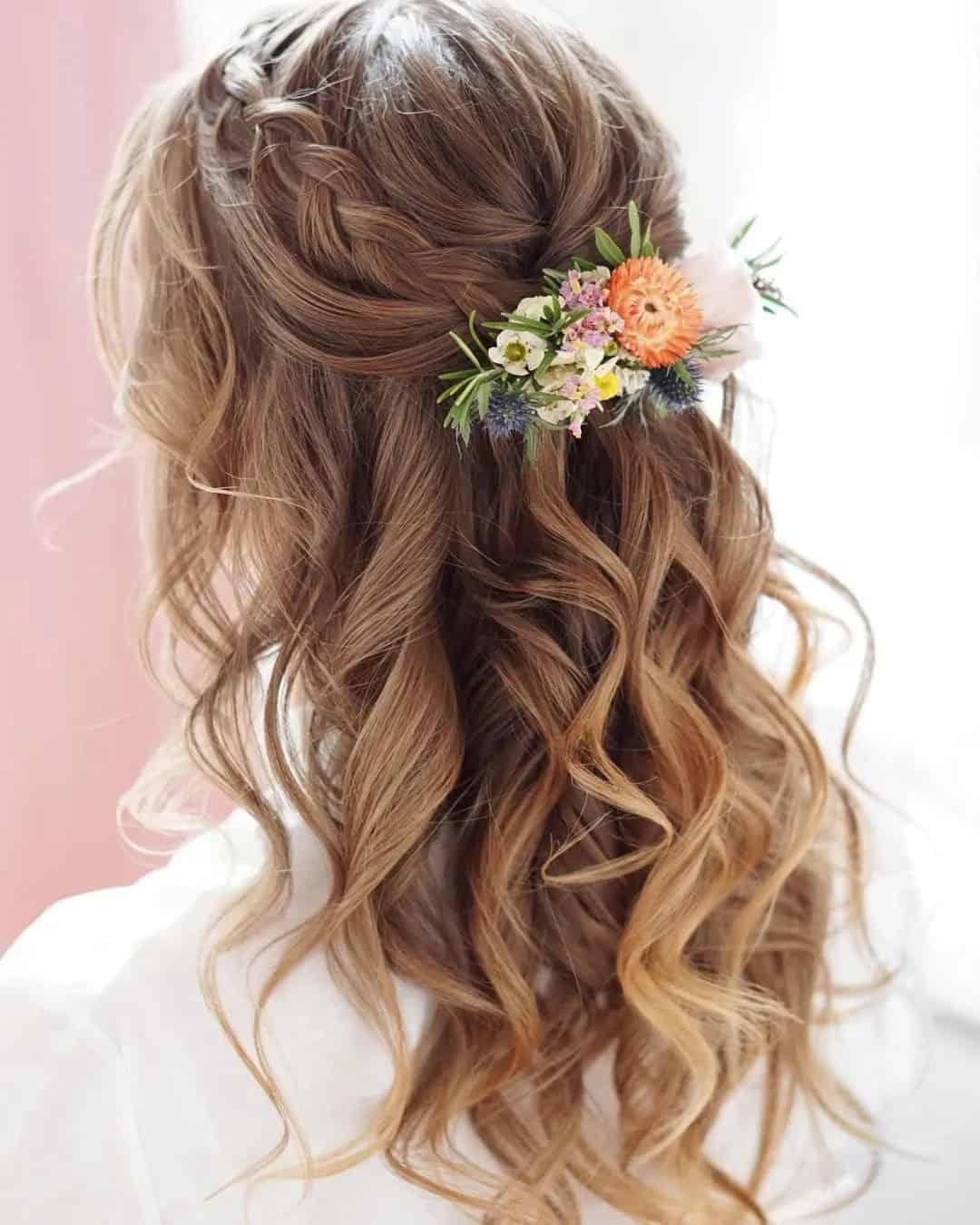 Braided Half-Up Crown