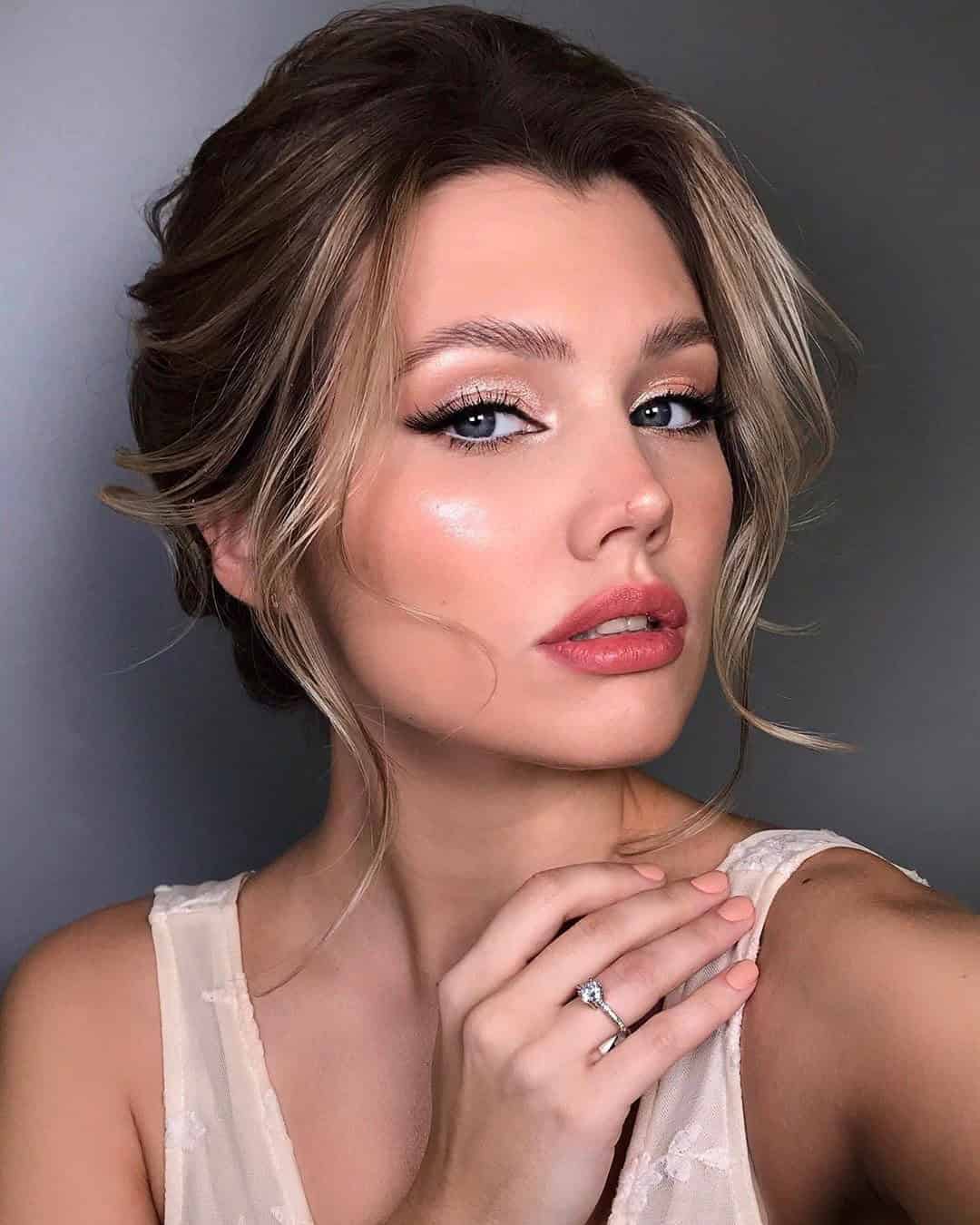 Soft Glam Wedding Makeup