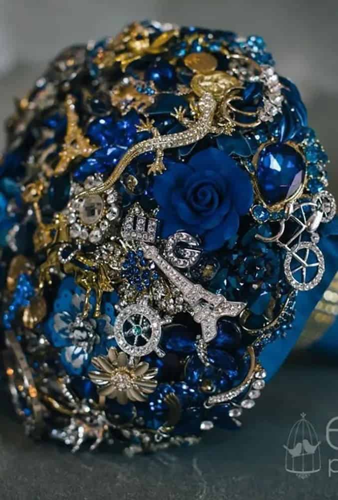 Colored Brooch Bouquets