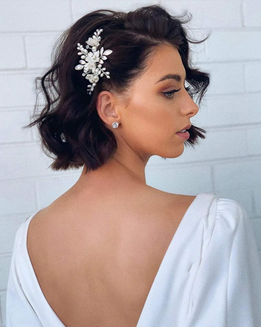 Wedding Hairstyles For Short Hair Bob