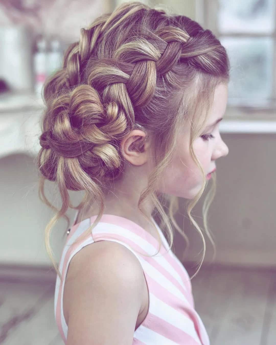 Fall Wedding Hairstyles For Little Girls