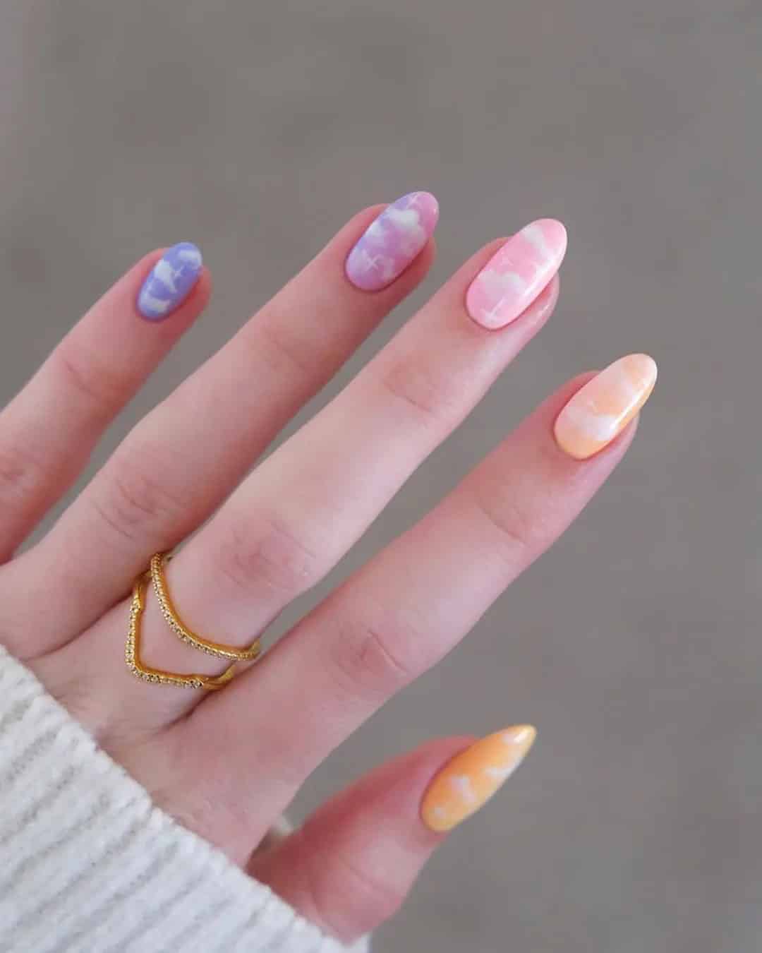 Whimsical Pastels Nail Designs