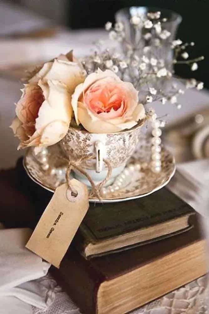 Shabby Chic Centerpieces