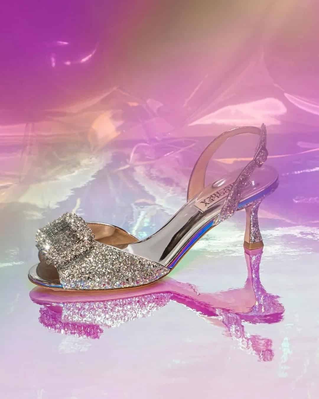 Low Heel Cinderella Shoes