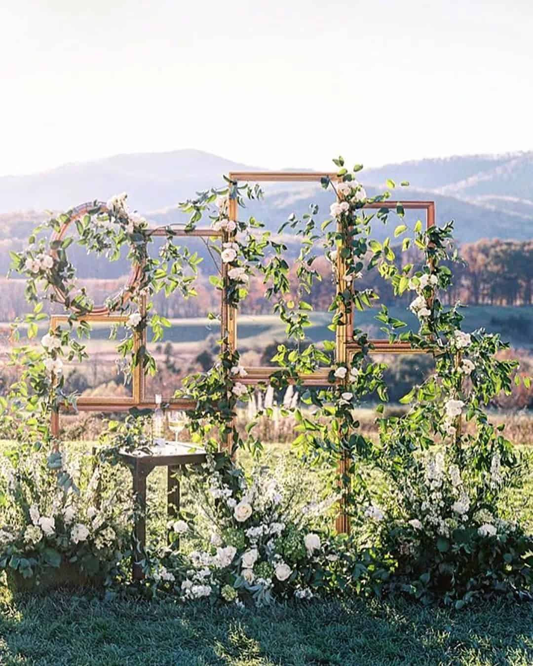 Outdoor Wedding Ceremony Decor