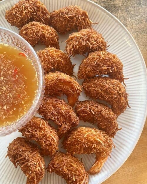 Coconut Shrimp with Sweet Chili Sauce