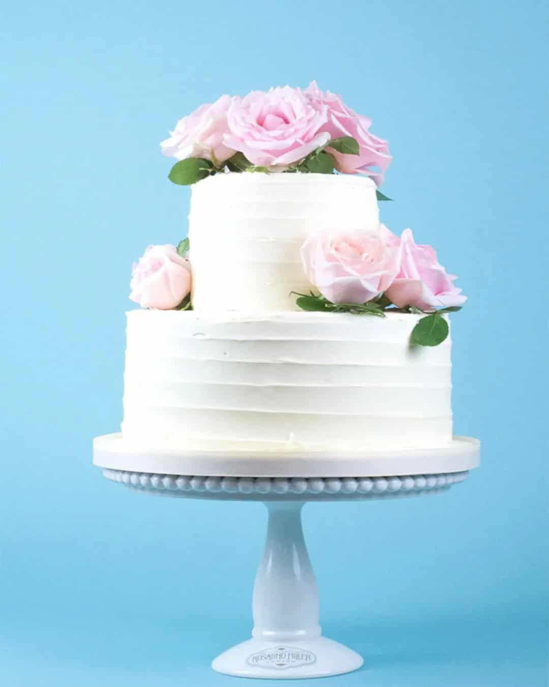 Elegant Buttercream Wedding Cakes