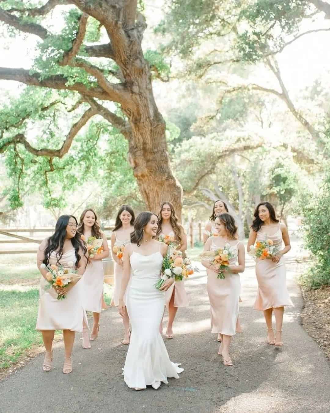 Casual dresses for bridesmaids