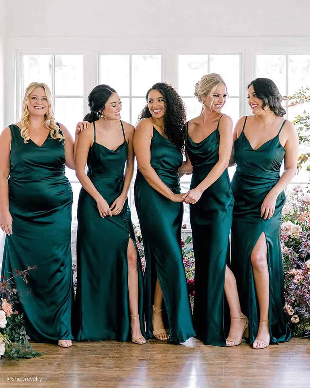 Emerald Green Bridesmaid Dresses