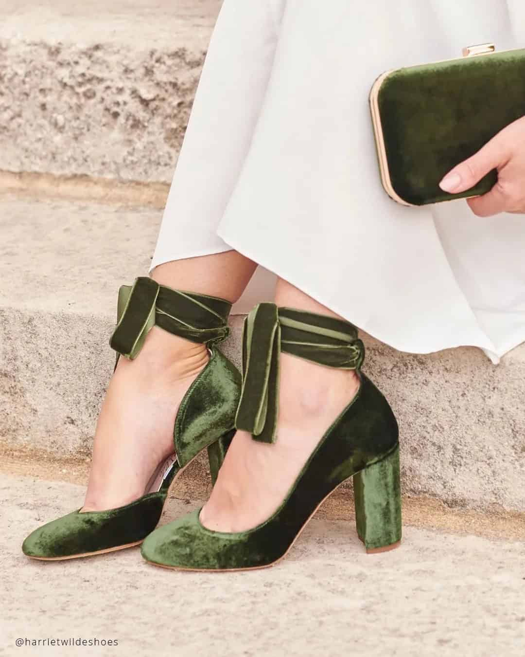 Olive  Green Wedding Shoes