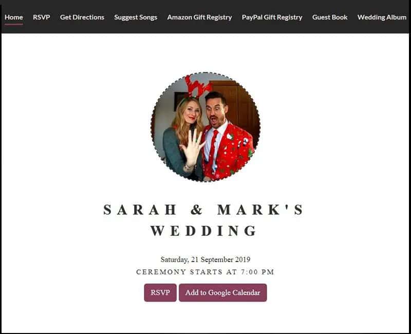 Digital Wedding Invitations