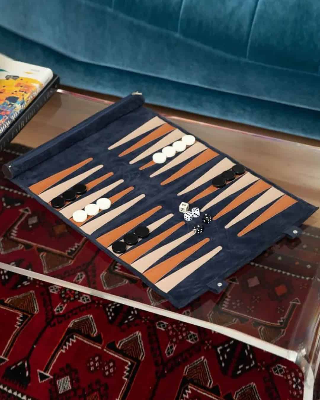 Honeymoon Backgammon Set