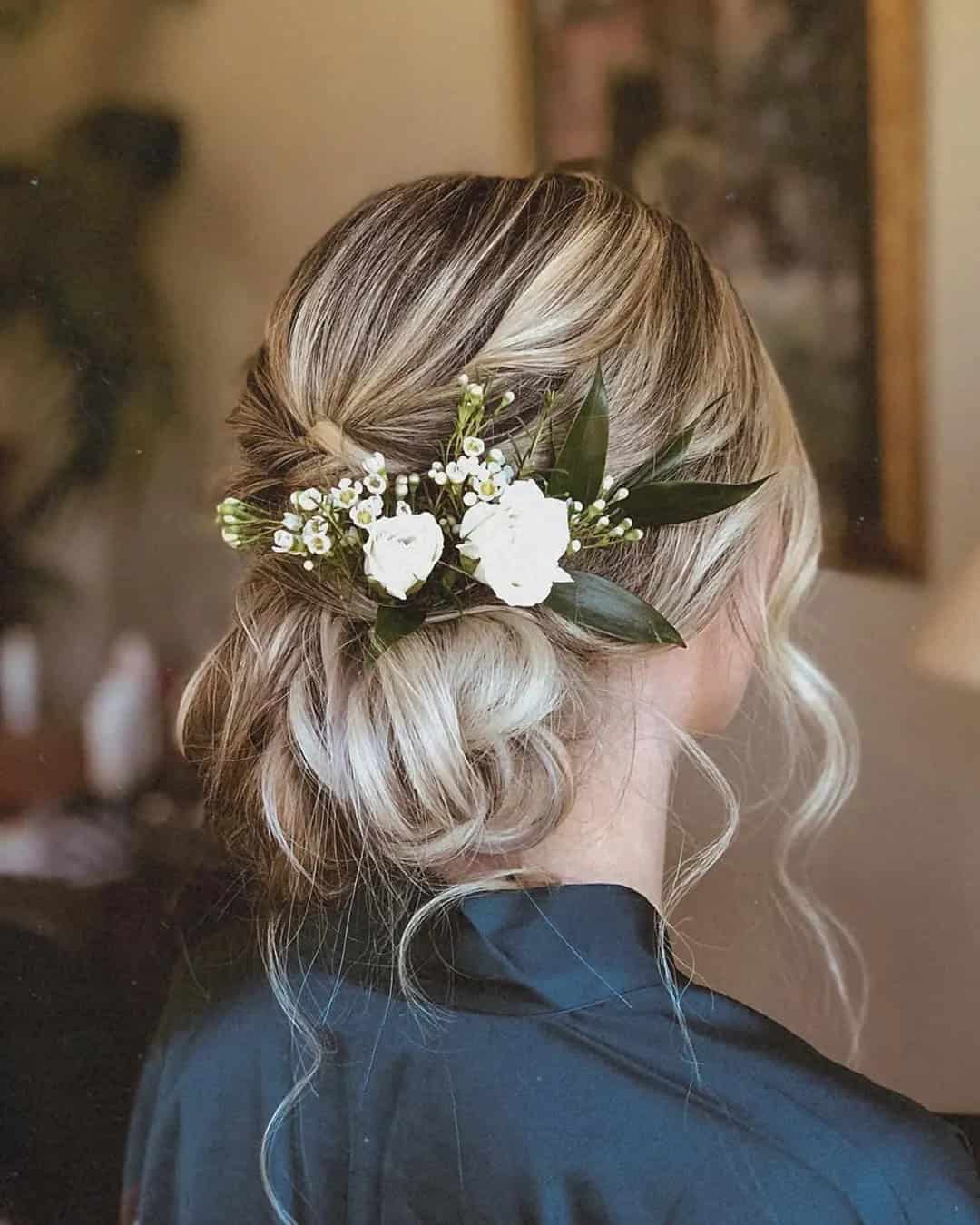 Flowers In Hair