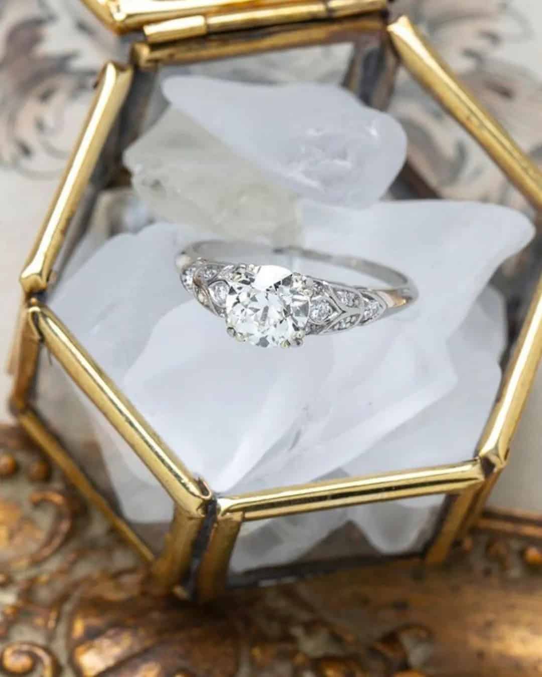 Moissanite Engagement Rings