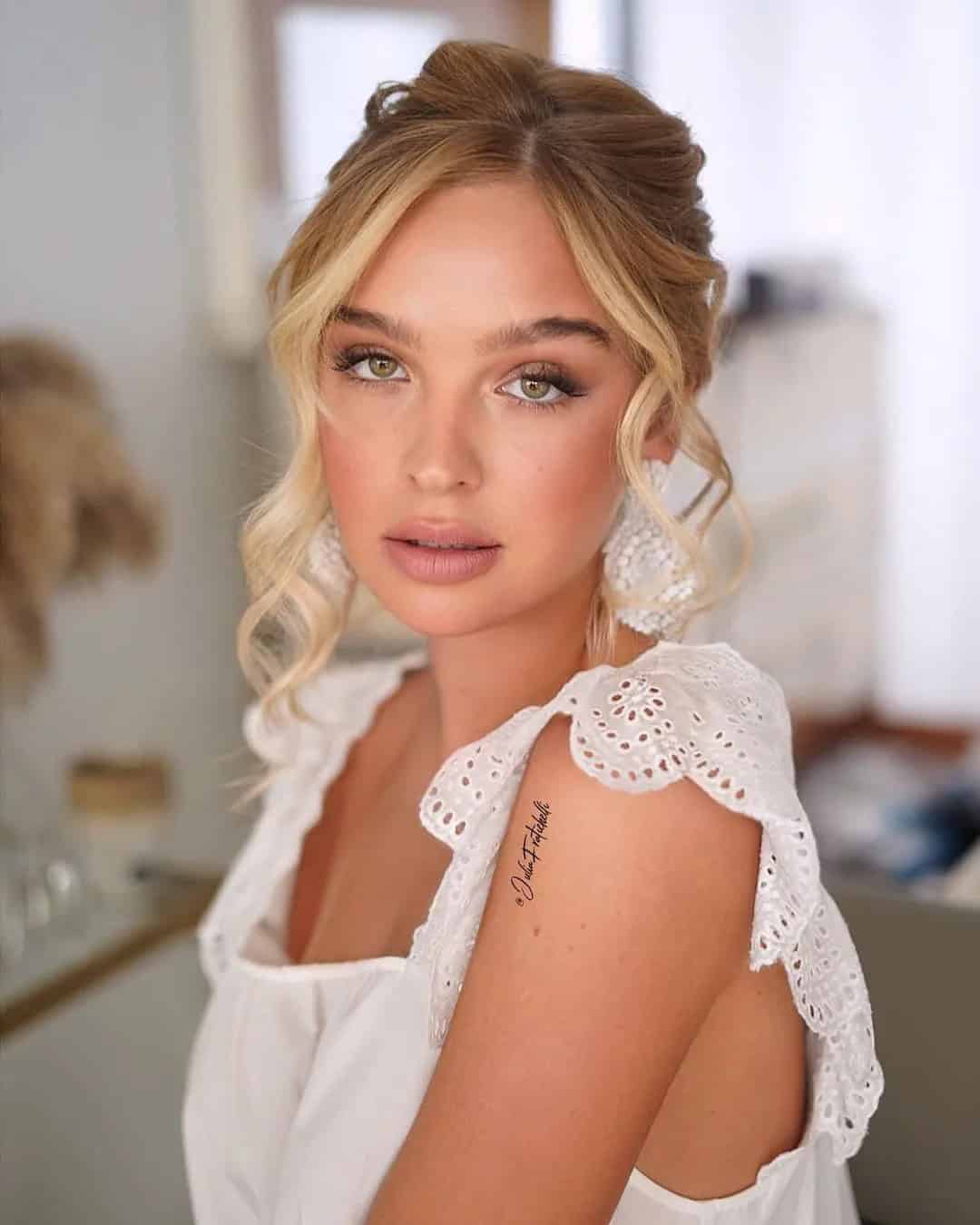 Romantic Boho Wedding Makeup