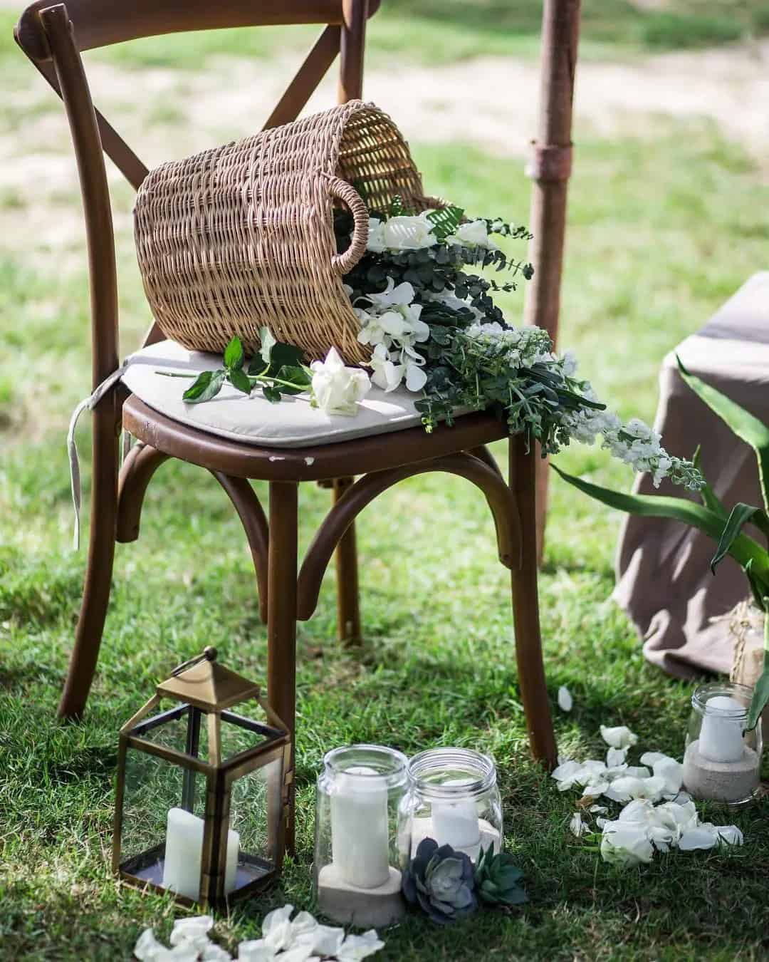 Rustic Wedding Lanterns