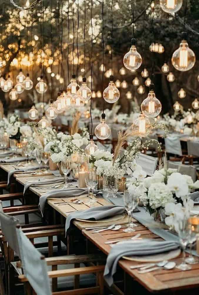 Wedding Reception Light Ideas